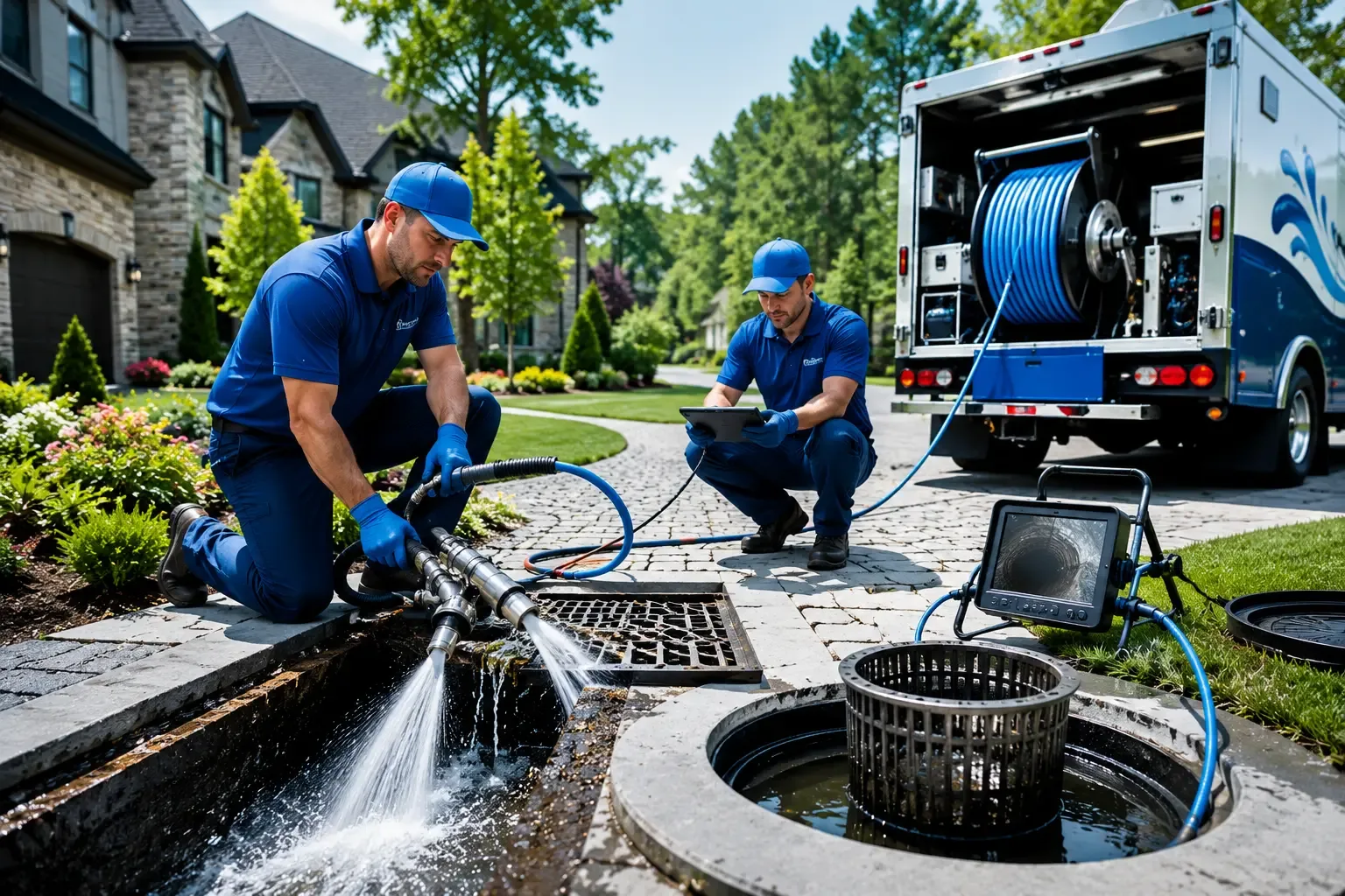 Local outdoor drain cleaning professionals in Port Bolivar, TX
