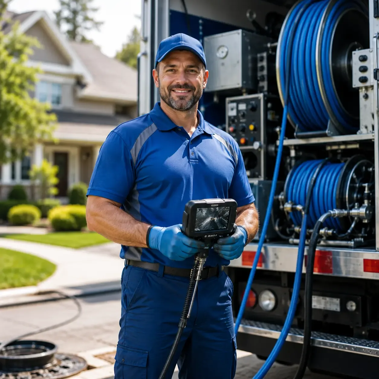 Local outdoor drain cleaning specialists in Port Bolivar, TX